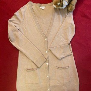GAP Long Cardigan Sweater Size M